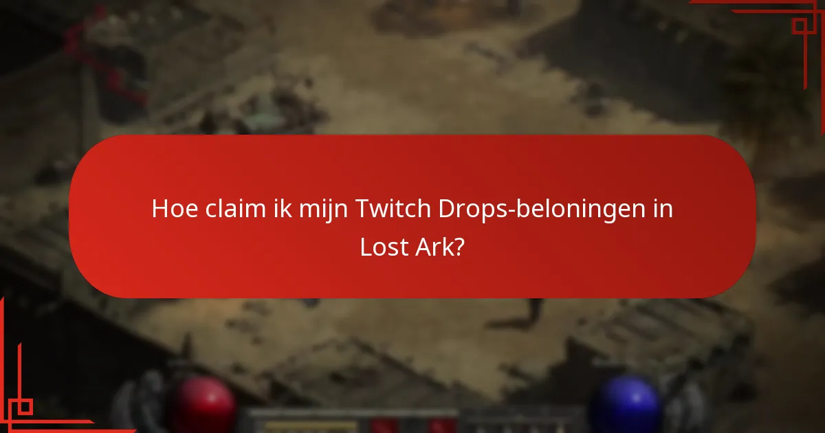 Hoe koppel ik mijn Twitch-account aan Lost Ark?