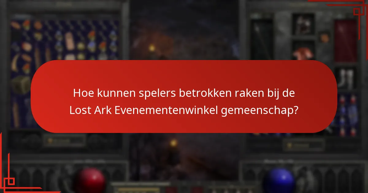 Wat zijn de huidige en aankomende evenementen in de Evenementenwinkel?
