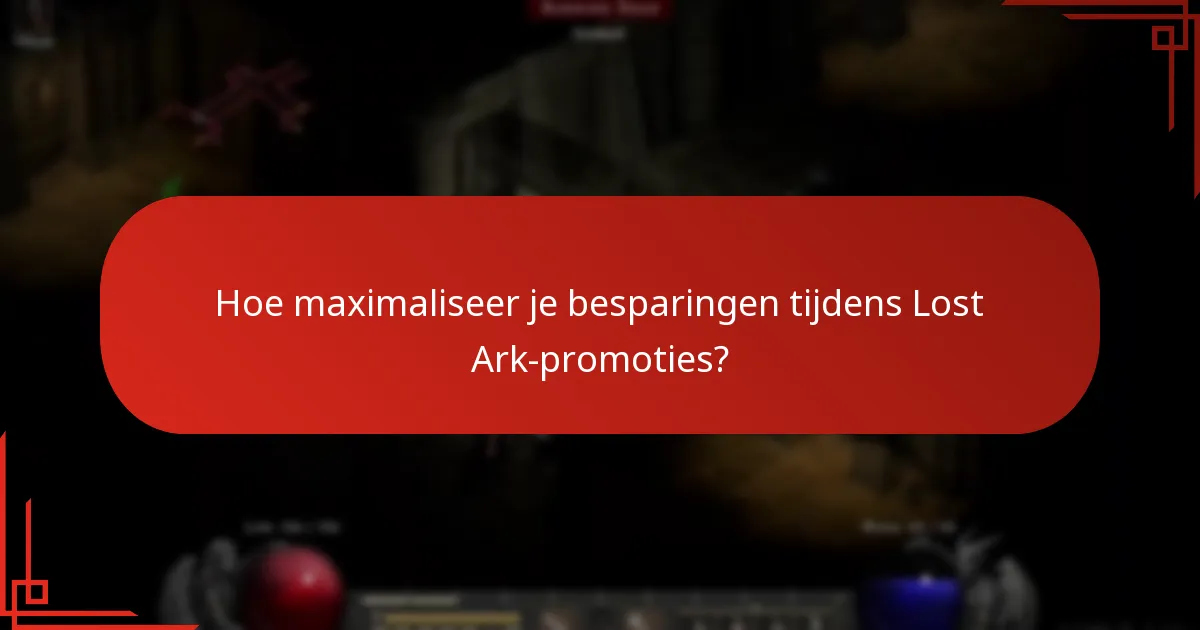 Hoe werken de kortingen in de Lost Ark Event Shop?