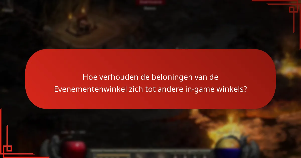 Welke items moeten spelers prioriteren in de Evenementenwinkel?