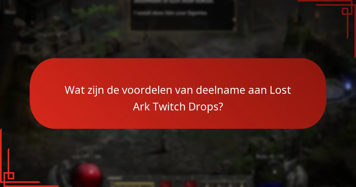 Hoe claim je Lost Ark Twitch Drops?